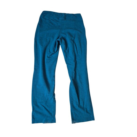 Eddie Bauer VTG Women's Joggers Sweatpants Straight Leg Fleece Teal Sz M/L - Picture 2 of 4